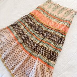 Miss Me Skirt Whimsigoth Boho Hippie‎ Women's SMALL Sequins Sweet READ